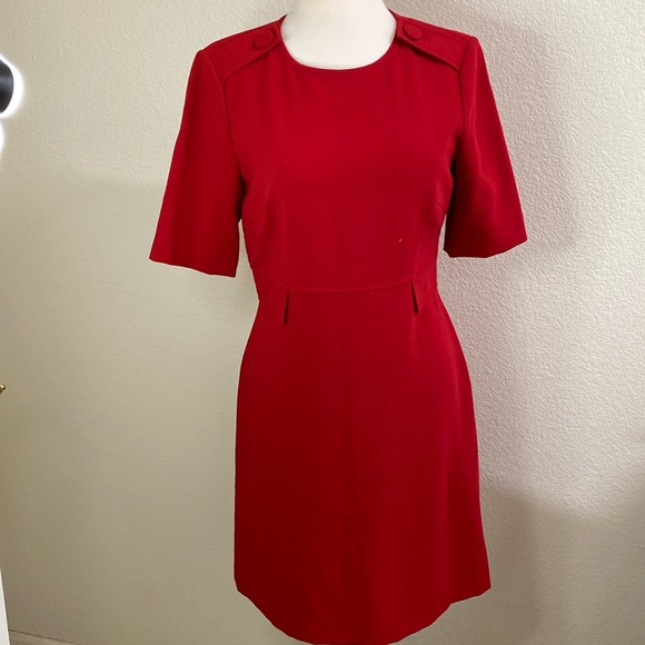 Tahari Dresses & Skirts - Tahari‎ Work Dress Back Zip Short Sleeve Size 6